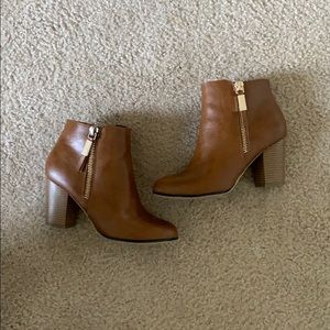 brown booties